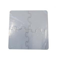 熱轉印方形拼圖 MDF木質 DIY個性訂制益智拼圖 Puzzle （4片）