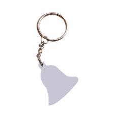 空白熱轉印鈴鐺形狀鑰匙扣 MDF木質（MDF Keychain）(10個/包)