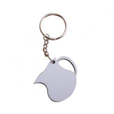空白熱轉印水壺形狀鑰匙扣 MDF木質（MDF Keychain）(10個/包)