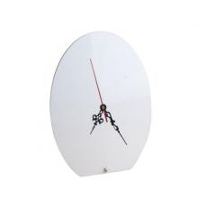 熱轉印橢圓形掛鐘 MDF木質 DIY個性鐘錶/懸掛鐘 Hanging Clock