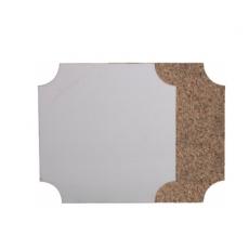 熱轉印DIY圓弧角矩形杯墊 MDF木質 Coaster(5MM)(10個/包)