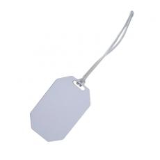 空白熱轉印八邊形 行李掛牌/吊牌 MDF木質 Luggage Tag with Belt(10個/包)