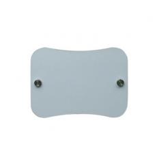 空白熱轉印骨形門牌 MDF木質 DIY個性訂制門牌 Doorplate