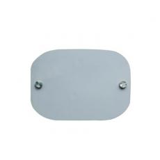 空白熱轉印圓邊矩形門牌 MDF木質 DIY個性訂制門牌 Doorplate