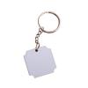 空白熱轉印四角方形鑰匙扣 MDF木質（MDF Keychain）(10個/包)