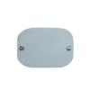 空白熱轉印圓邊矩形門牌 MDF木質 DIY個性訂制門牌 Doorplate
