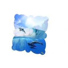熱轉印鋁板 特色外型 12"x12"